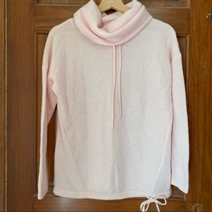 PURE COLLECTION 100% Cashmere funnel neck sweater- size 6